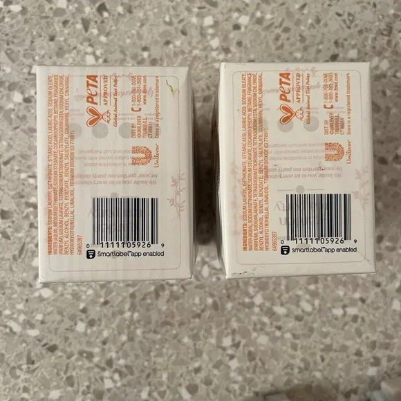 Dove Garden Tea Party Bar Soap Honeysuckle Gardenia Two 4 Bar Pack Bars NEW - Picture 7 of 8